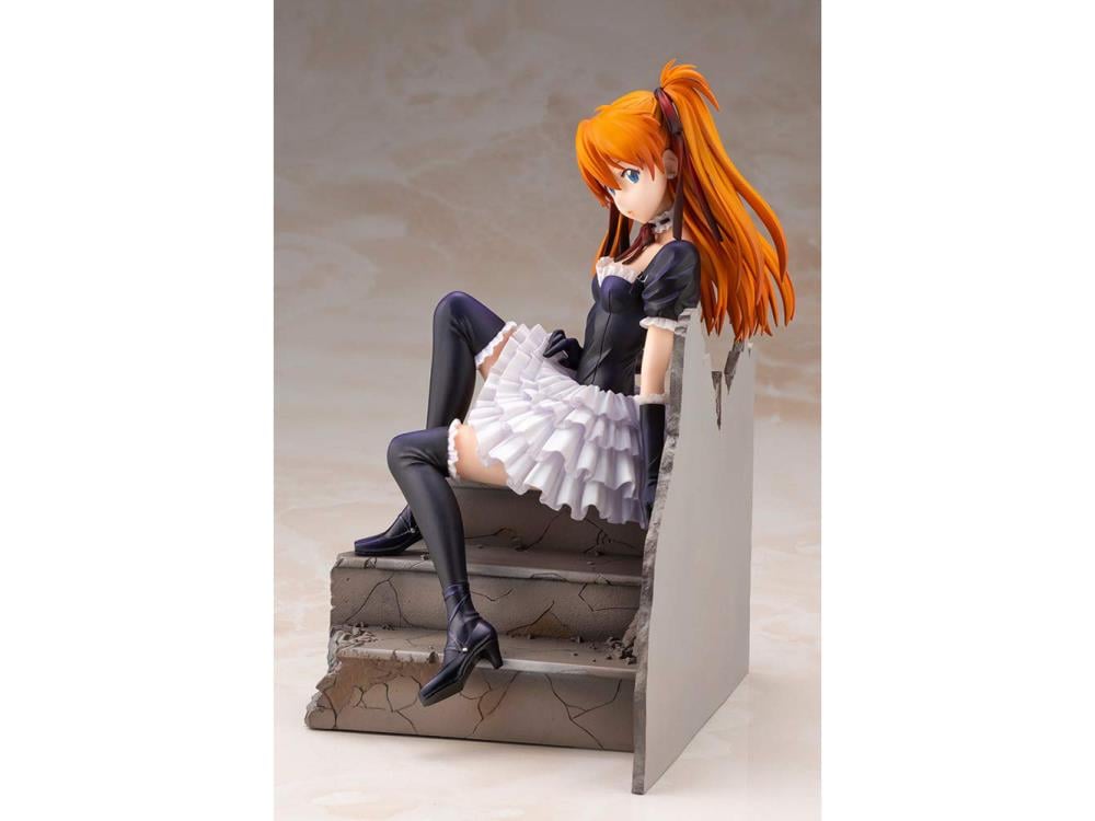 Neon Genesis Evangelion Asuka Langley Soryu (Gothic Lolita Ver.) :RE 1/7 Scale Figure Gallery Image 5
