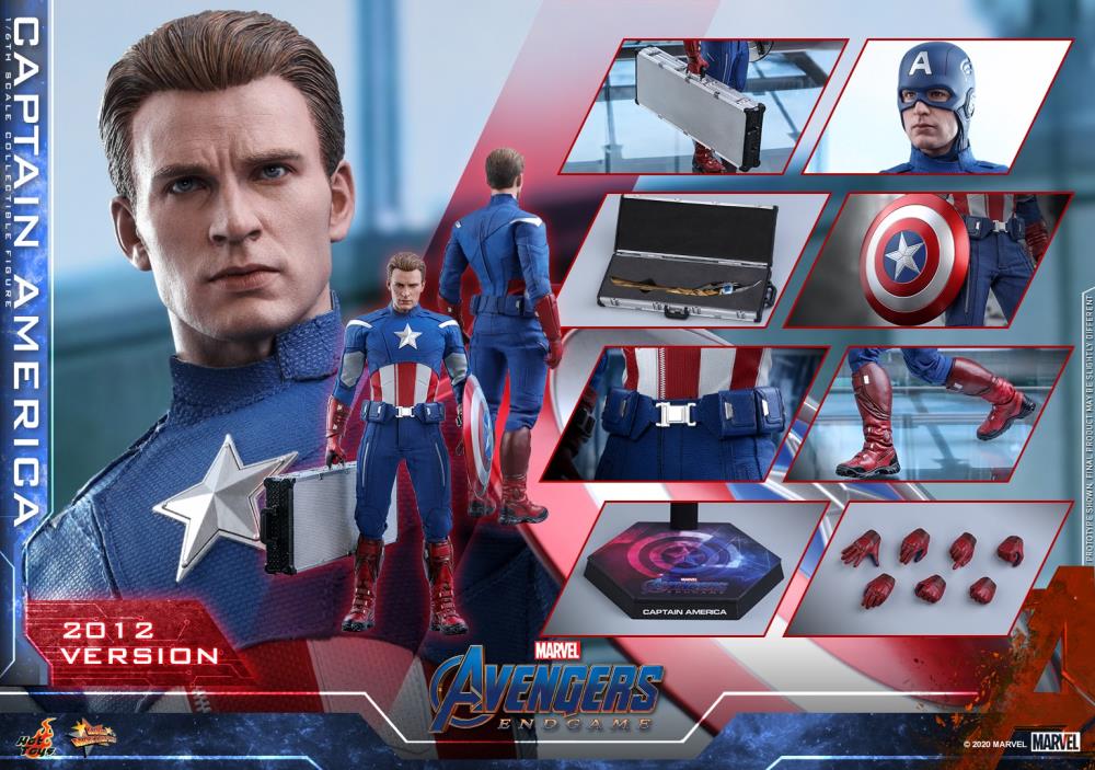 Avengers: Endgame MMS563 Captain America (2012 Ver.) 1/6th Scale Collectible Figure Gallery Image 14