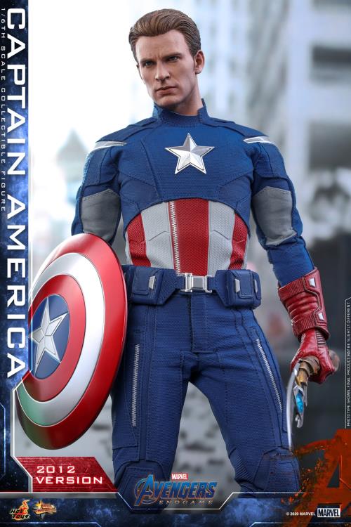 Avengers: Endgame MMS563 Captain America (2012 Ver.) 1/6th Scale Collectible Figure Gallery Image 4