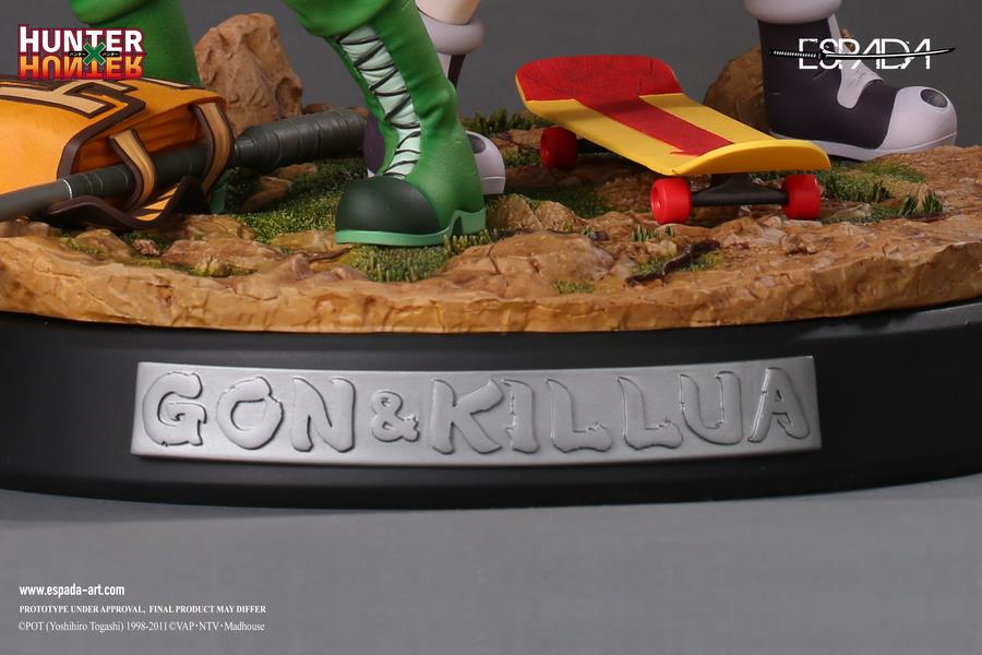 Hunter x Hunter Gon Freecss & Killua Zoldyck 1/6 Scale Limited Edition Statue Gallery Image 15