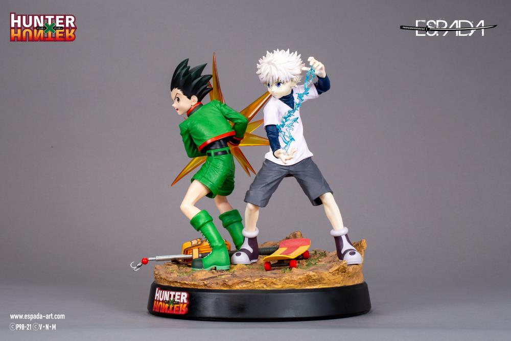 Hunter x Hunter Gon Freecss & Killua Zoldyck 1/6 Scale Limited Edition Statue Gallery Image 9