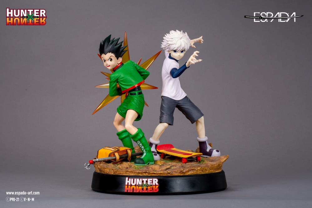 Hunter x Hunter Gon Freecss & Killua Zoldyck 1/6 Scale Limited Edition Statue Gallery Image 3
