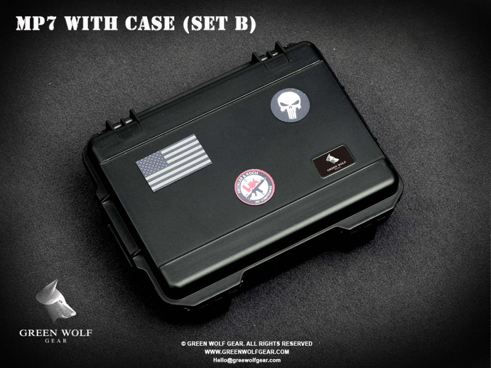 Heckler & Koch MP7 & Pelican Case (Set B) 1/6 Scale Accessory Set