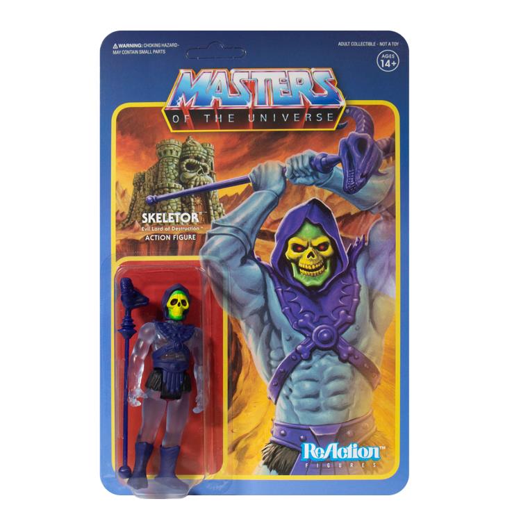 Masters of the Universe ReAction Set of 5 Clear Limited Edition Figures Gallery Image 4
