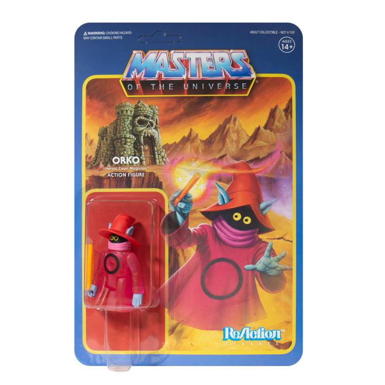 Masters of the Universe ReAction Orko (Clear Red) Limited Edition Figure Gallery Image 4