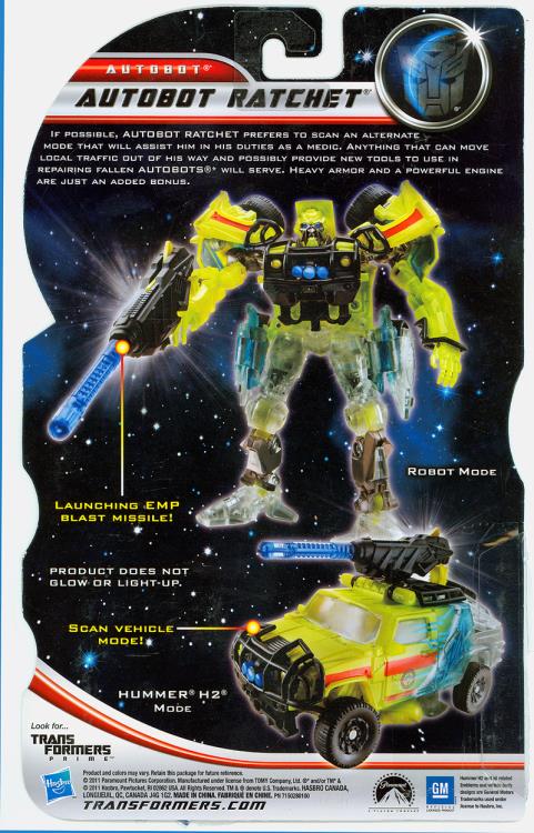 Transformers: Dark of the Moon The Scan Series Deluxe Autobot Ratchet Exclusive Gallery Image 5