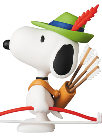 Peanuts Ultra Detail Figure No.542 Robin Hood Snoopy Gallery Image 2