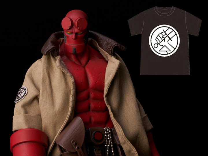 Hellboy 1/12 Scale Action Figure With PX Previews Exclusive BPRD Shirt Gallery Image 1