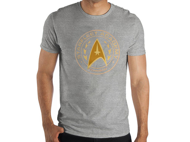 Star Trek Starfleet (Gray) T-Shirt Gallery Image 1