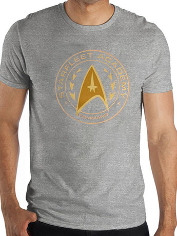 Star Trek Starfleet (Gray) T-Shirt Gallery Image 2