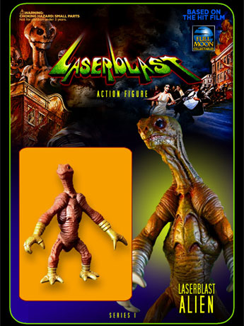Laserblast Alien Action Figure Gallery Image 2