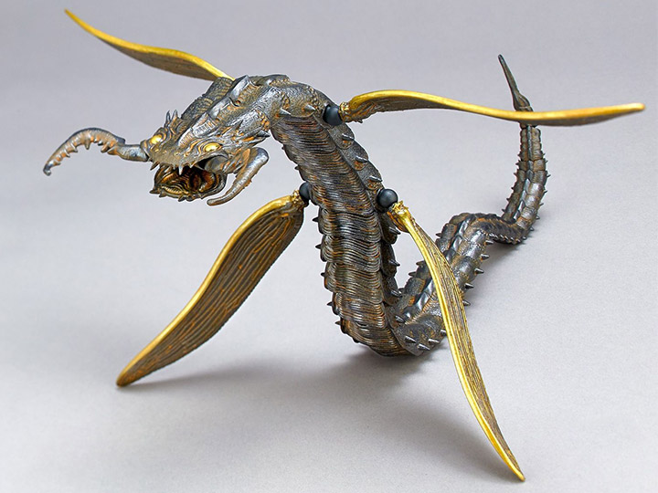 KT Project KT-011 Takeya Style Jizai Okimono Hebikera (Rust Ver.) Gallery Image 1
