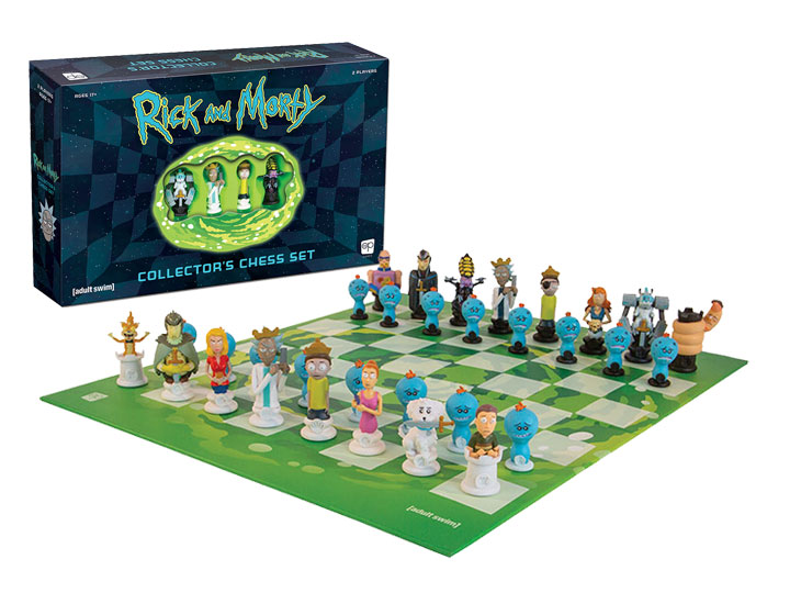 Rick and Morty Collector's Chess Set Gallery Image 1