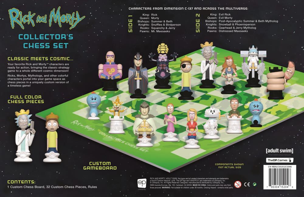 Rick and Morty Collector's Chess Set Gallery Image 5