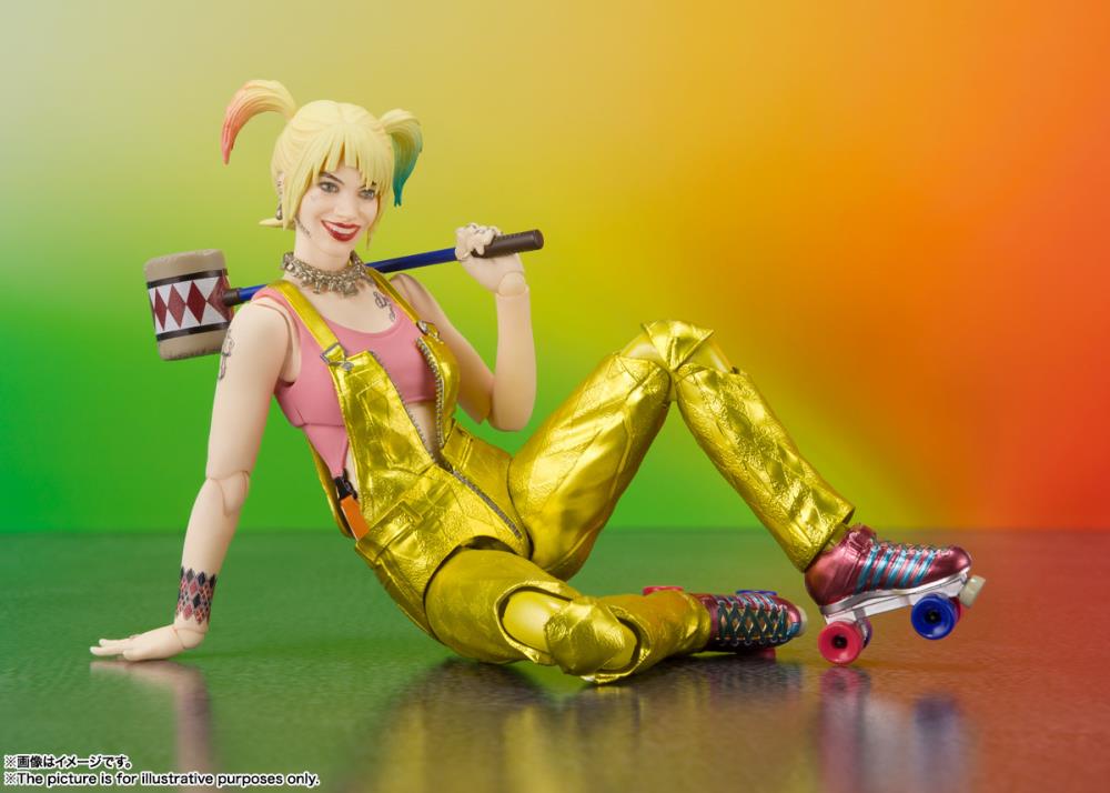 Birds of Prey S.H.Figuarts Harley Quinn Action Figure Gallery Image 5