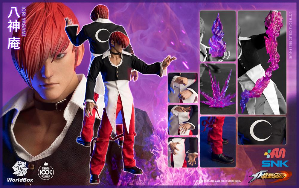 The King of Fighters Iori Yagami 1/6 Scale Figure Gallery Image 12