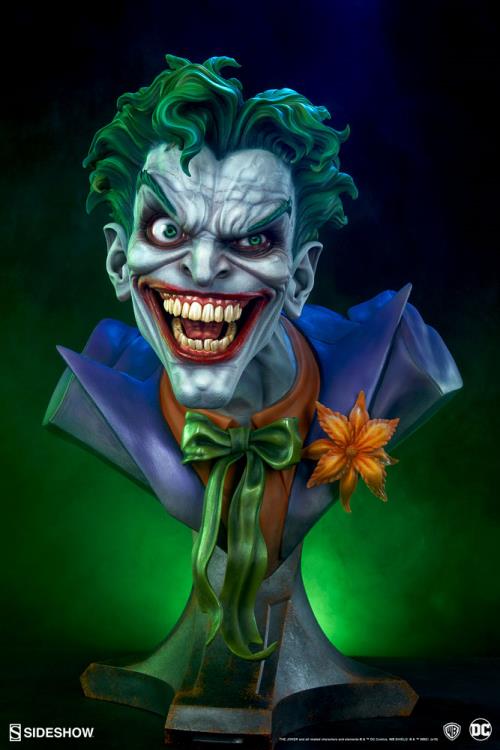 DC Comics The Joker Life-Size Bust Gallery Image 7