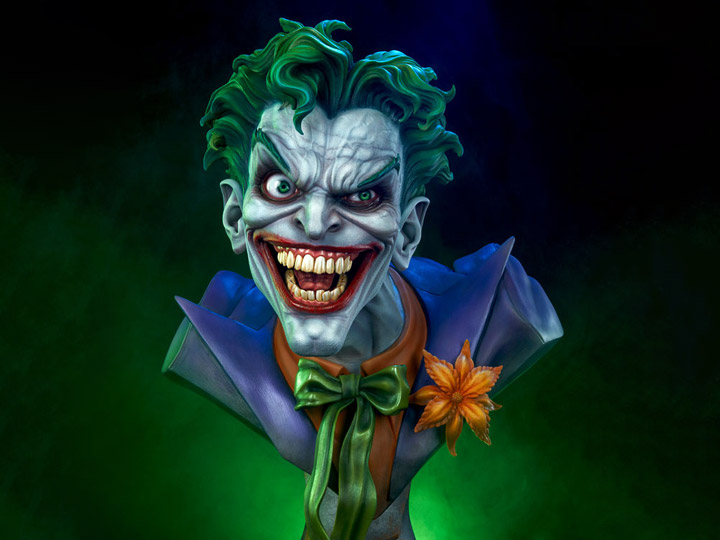 DC Comics The Joker Life-Size Bust Gallery Image 1