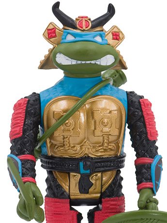 Teenage Mutant Ninja Turtles ReAction Sewer Samurai Leonardo Figure Gallery Image 2