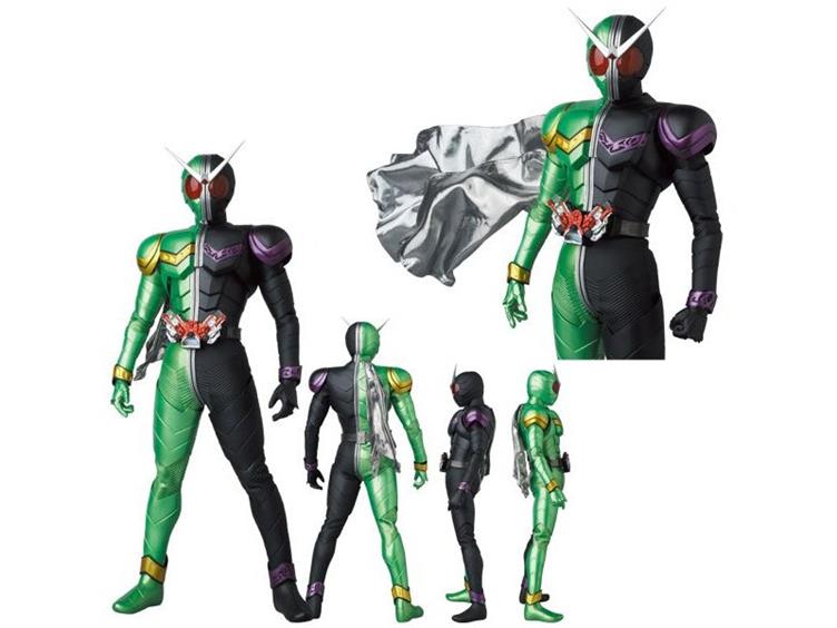 Kamen Rider Real Action Heroes DX No.678 Kamen Rider Double (Cyclone Joker) Exclusive Gallery Image 1