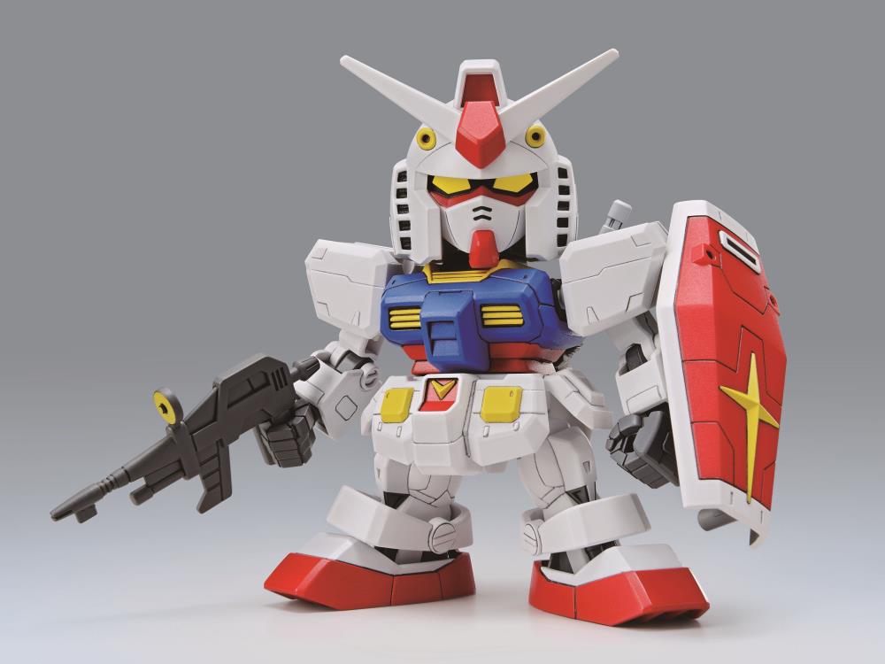Gundam vs Hello Kitty SD EX-Standard 016 RX-78-2 Gundam & Hello Kitty Model Kit Set Gallery Image 4