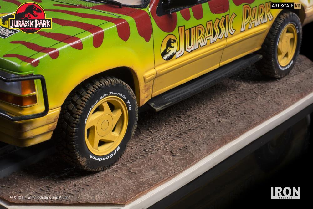 Jurassic Park Jungle Explorer 05 1/10 Art Scale Limited Edition Statue Gallery Image 10