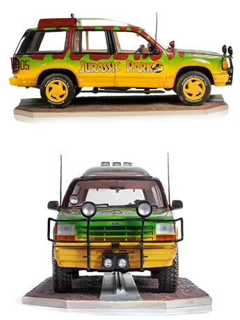Jurassic Park Jungle Explorer 05 1/10 Art Scale Limited Edition Statue Gallery Image 2