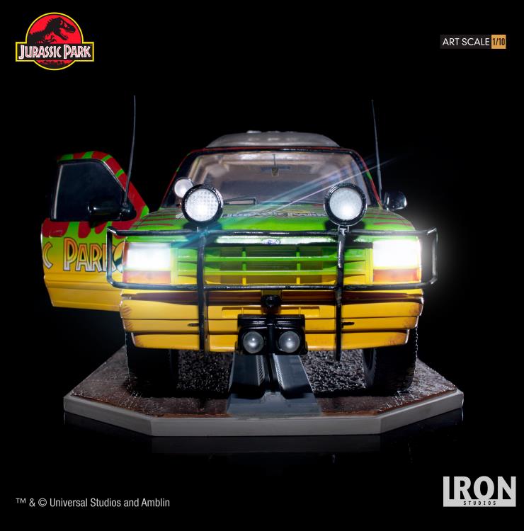 Jurassic Park Jungle Explorer 05 1/10 Art Scale Limited Edition Statue Gallery Image 8