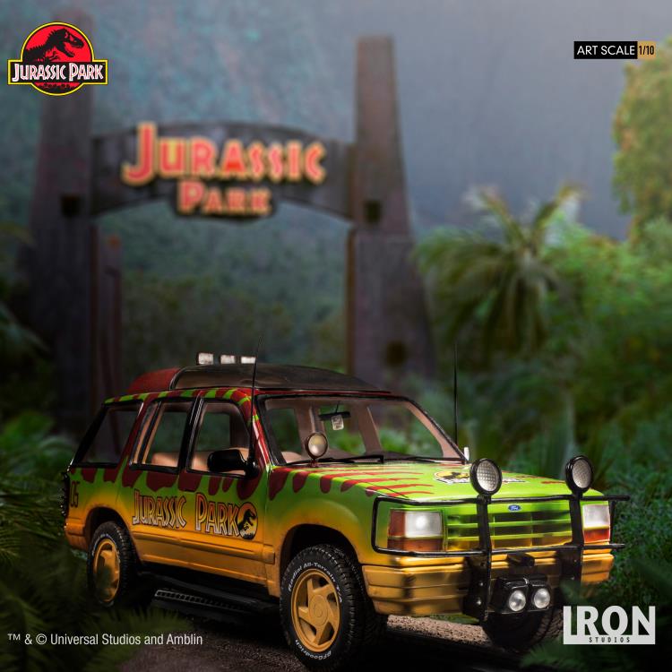 Jurassic Park Jungle Explorer 05 1/10 Art Scale Limited Edition Statue Gallery Image 3