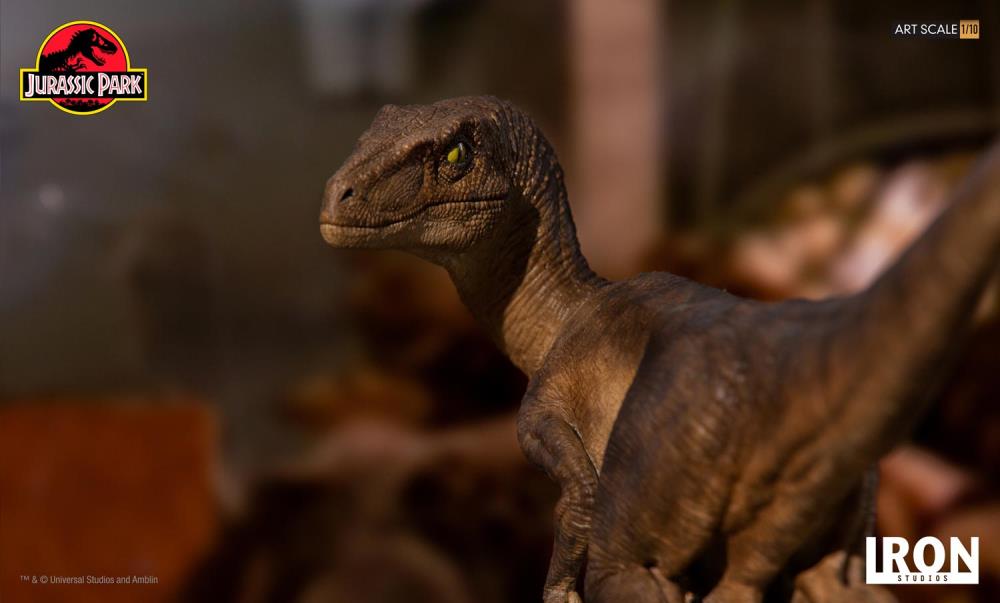Jurassic Park Velociraptor 1/10 Art Scale Limited Edition Statue Gallery Image 10