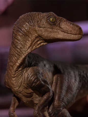Jurassic Park Velociraptor 1/10 Art Scale Limited Edition Statue Gallery Image 2
