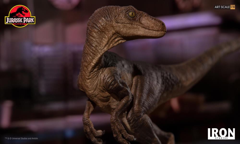 Jurassic Park Velociraptor 1/10 Art Scale Limited Edition Statue Gallery Image 11