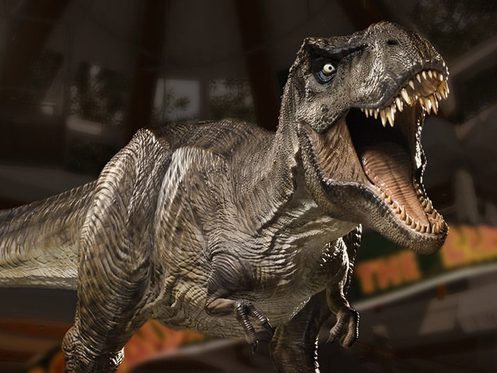 Jurassic Park T-Rex 1/10 Art Scale Limited Edition Statue Gallery Image 1