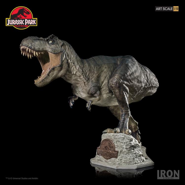 Jurassic Park T-Rex 1/10 Art Scale Limited Edition Statue Gallery Image 9