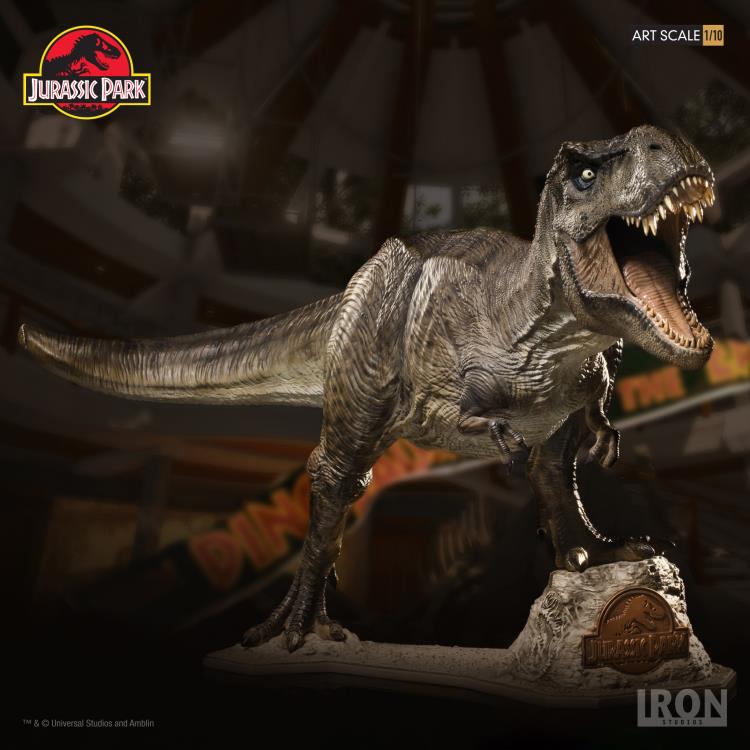 Jurassic Park T-Rex 1/10 Art Scale Limited Edition Statue Gallery Image 3