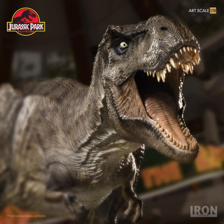 Jurassic Park T-Rex 1/10 Art Scale Limited Edition Statue Gallery Image 10