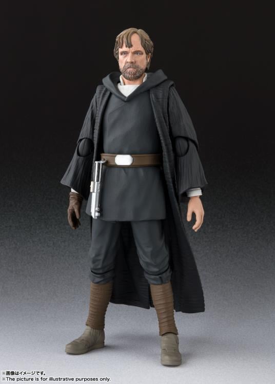 Star Wars S.H.Figuarts Luke Skywalker (The Last Jedi) Battle of Crait Ver. Action Figure Gallery Image 4