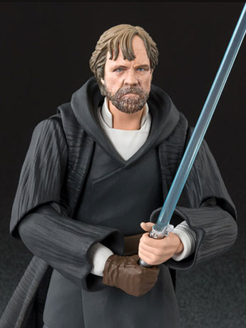 Star Wars S.H.Figuarts Luke Skywalker (The Last Jedi) Battle of Crait Ver. Action Figure Gallery Image 2