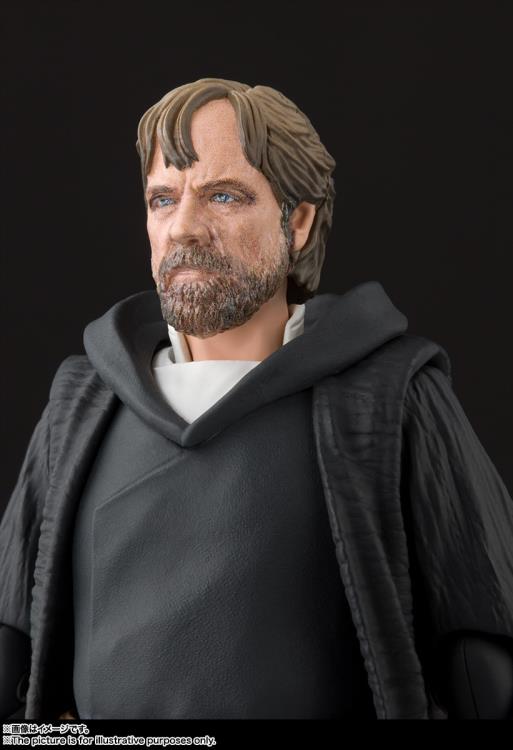 Star Wars S.H.Figuarts Luke Skywalker (The Last Jedi) Battle of Crait Ver. Action Figure Gallery Image 5
