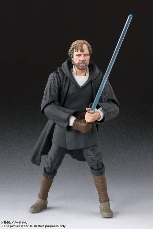 Star Wars S.H.Figuarts Luke Skywalker (The Last Jedi) Battle of Crait Ver. Action Figure Gallery Image 3