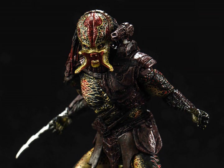 Predators Berserker Predator (Unmasked) 1:18 Scale PX Previews Exclusive Action Figure Gallery Image 1