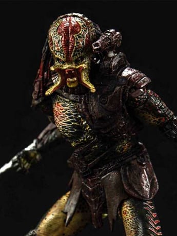 Predators Berserker Predator (Unmasked) 1:18 Scale PX Previews Exclusive Action Figure Gallery Image 2