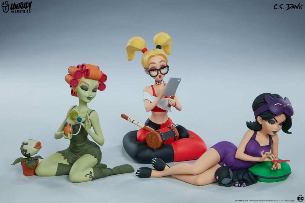 DC Comics Sleepover Sirens Designer Figure Three-Pack Gallery Image 3