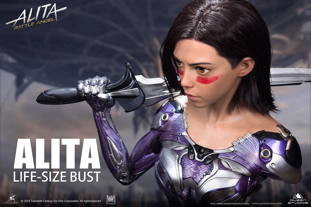 Alita: Battle Angel Alita Limited Edition Life-Size Bust Gallery Image 7