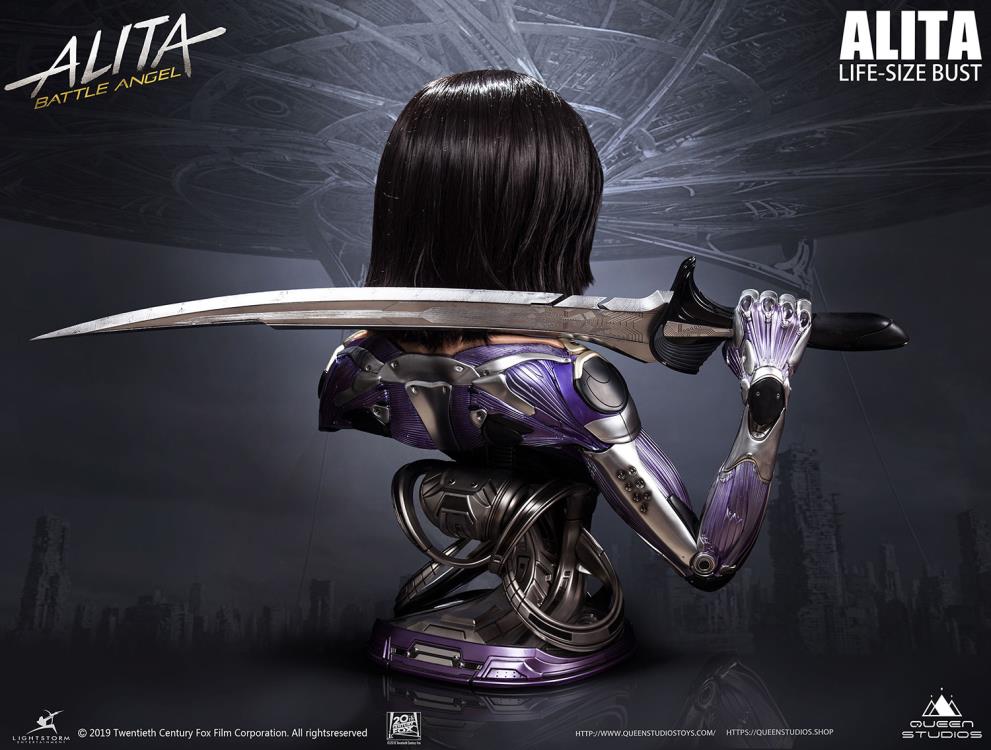 Alita: Battle Angel Alita Limited Edition Life-Size Bust Gallery Image 5