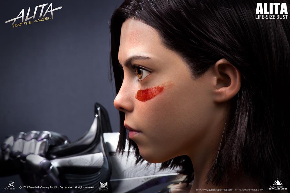 Alita: Battle Angel Alita Limited Edition Life-Size Bust Gallery Image 6