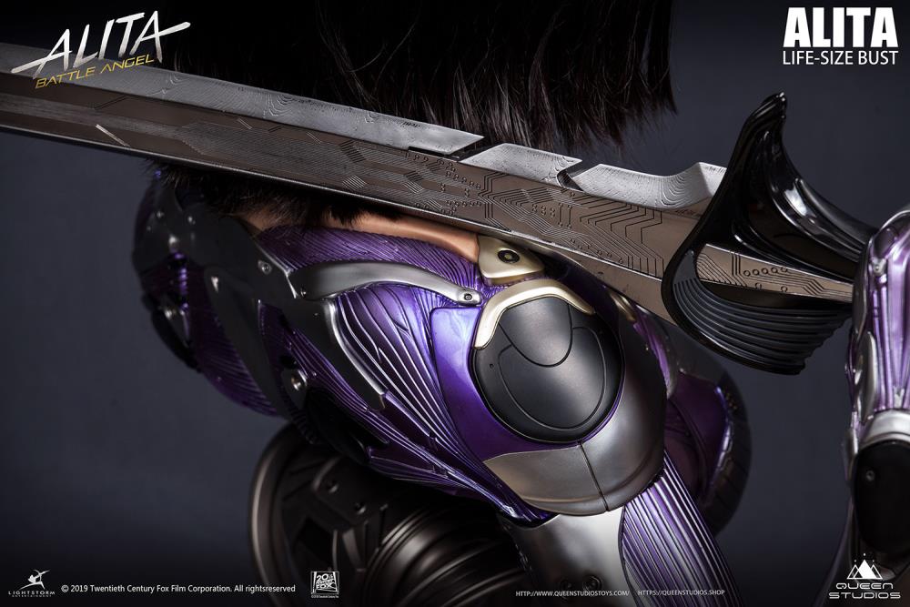 Alita: Battle Angel Alita Limited Edition Life-Size Bust Gallery Image 8