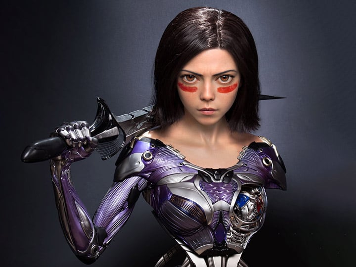 Alita: Battle Angel Alita Limited Edition Life-Size Bust Gallery Image 1