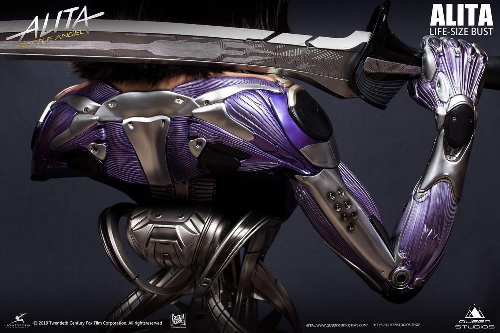 Alita: Battle Angel Alita Limited Edition Life-Size Bust Gallery Image 10