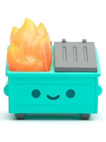 Lil Dumpster Fire Vinyl Figure Gallery Image 2